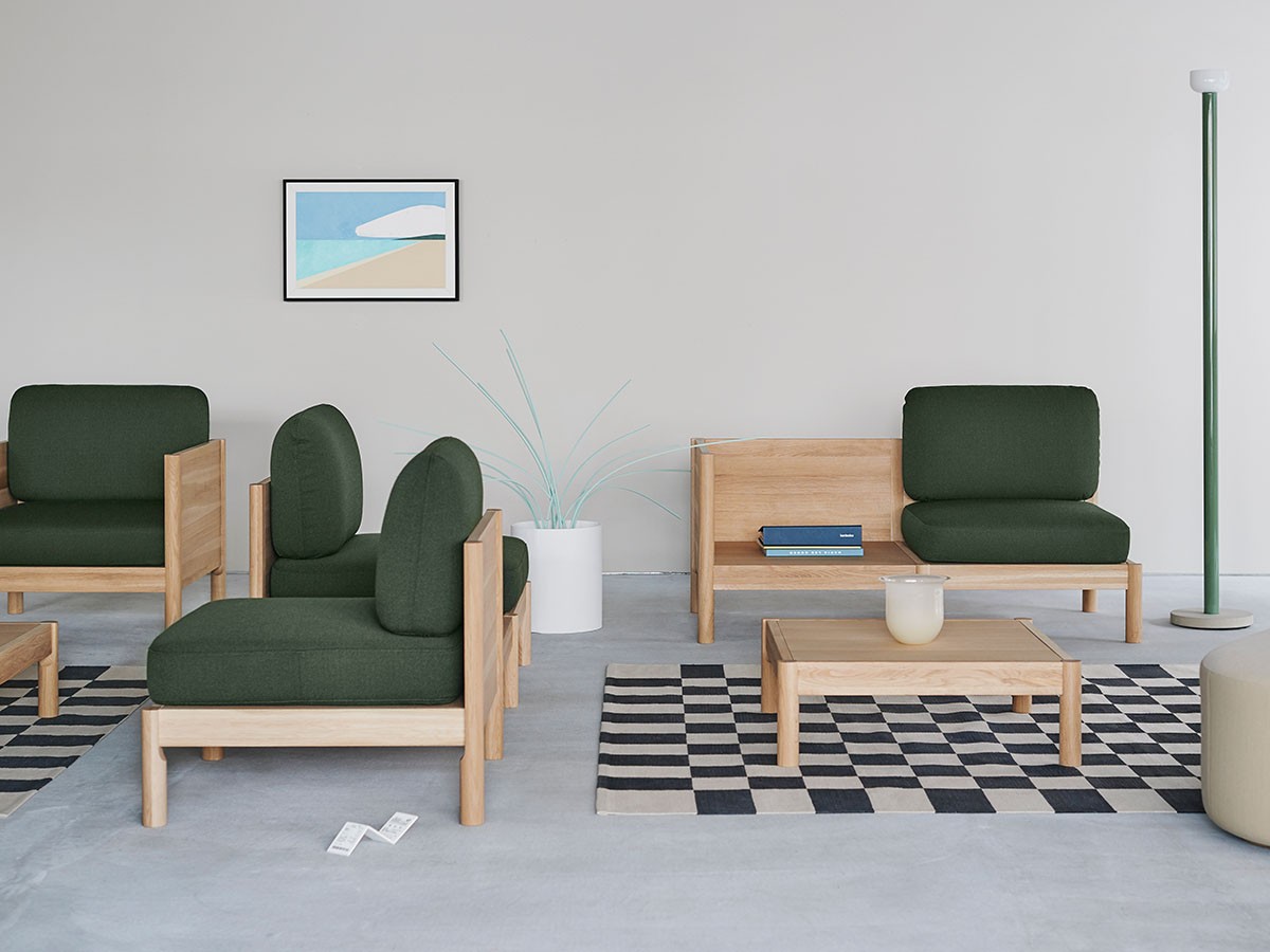 KARIMOKU NEW STANDARD CASTOR LOBBY SOFA SYSTEM TABLE / カリモク