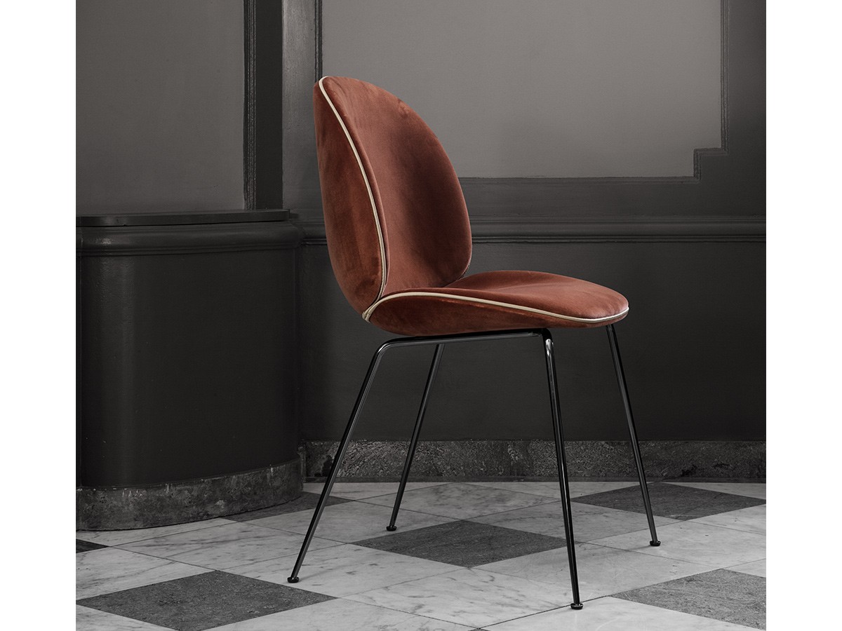 GUBI Beetle Dining Chair Un-upholstered - Conic base / グビ