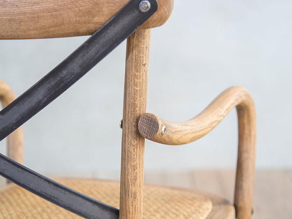 Knot antiques X-BACK ARM CHAIR III / ノットアンティークス クロス