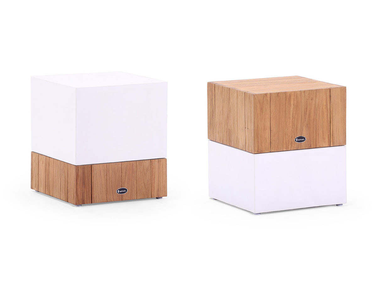 SaVeri Sam Cube Table / Stool Top White / サベリ サム キューブ
