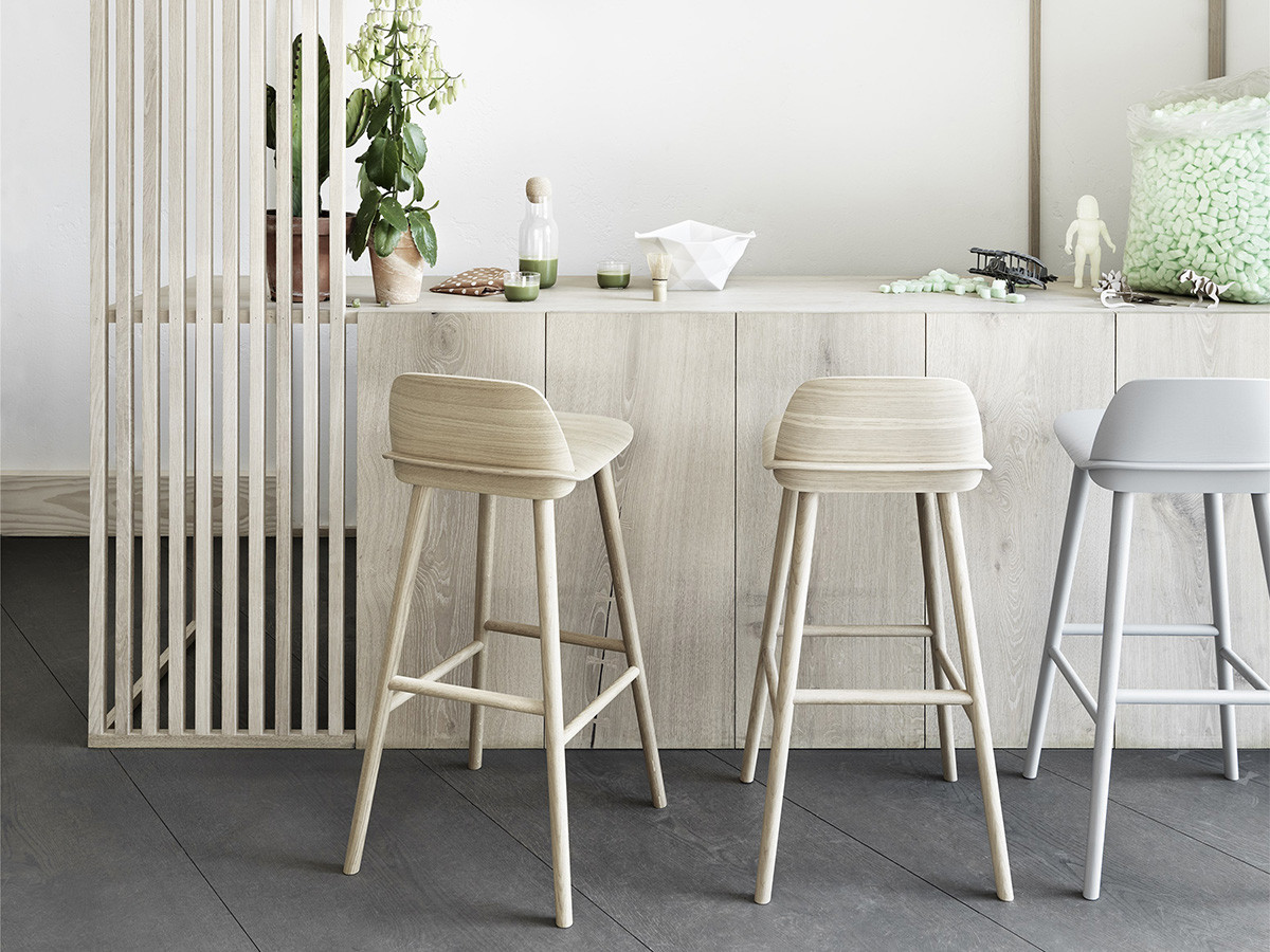 Muuto NERD BAR STOOL / ムート ナードバースツール（座面高75cm