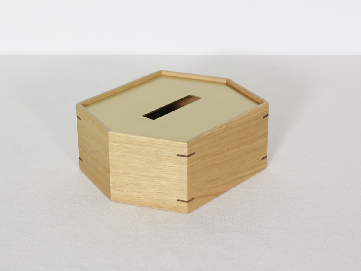 HOTEL*S TISSUE BOX / ホテルズ ティッシュボックス ハーフ 六角形
