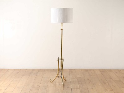 Lloyd's Antiques Real Antique Brass Floor Lamp / ロイズ