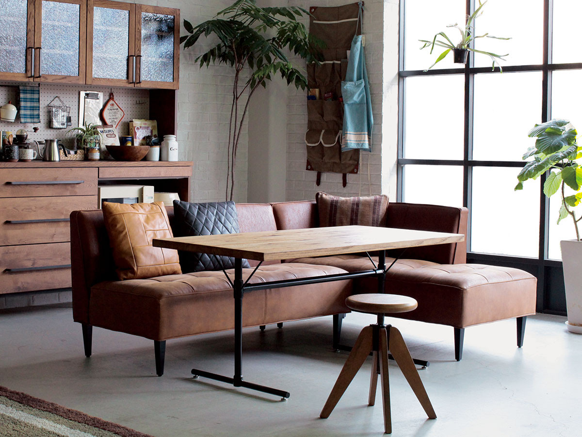 CRASH GATE TRIM SOFA / クラッシュゲート トリム 2人掛け片肘ソファ