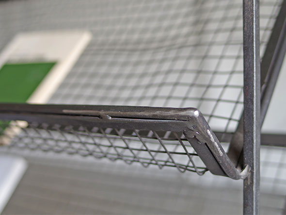 LIFE FURNITURE IRON DISPLAY MAGAZINE RACK / ライフファニチャー