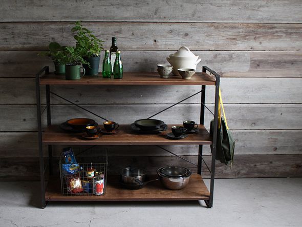 a.depeche iron shelf 1200L / アデペシュ アイアンシェルフ 1200L