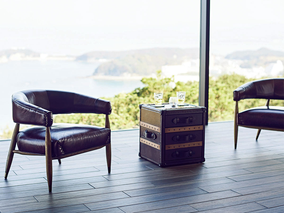 HALO STONYHURST SMALL LAMP TABLE VINTAGE CIGAR / ハロ ストニー