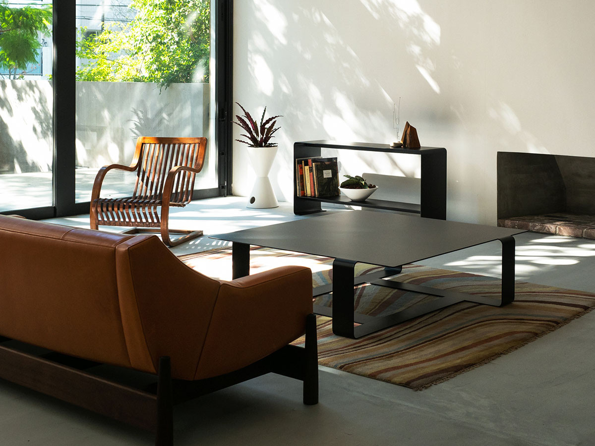 COMPLEX BLACK SQUARE LOW TABLE / コンプレックス ブラック スクエア