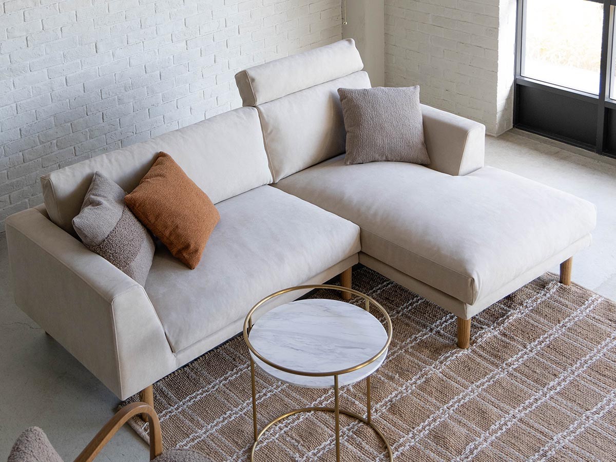NOR HEURI COUCH SOFA / ノル ヒューリ カウチソファ（スウェード調