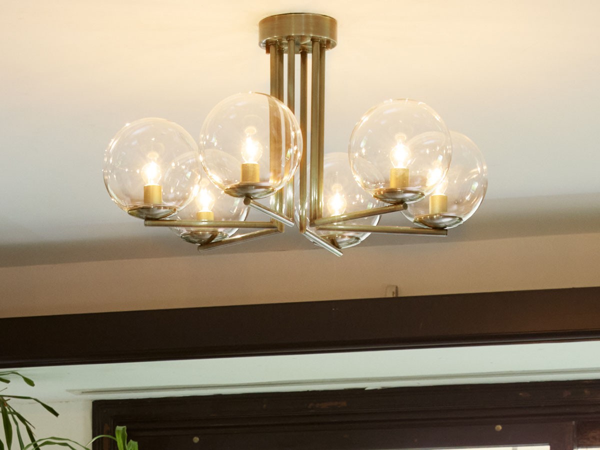 モダンシーリングライト 6灯 ホワイト 東京インテリア 【公式通販】