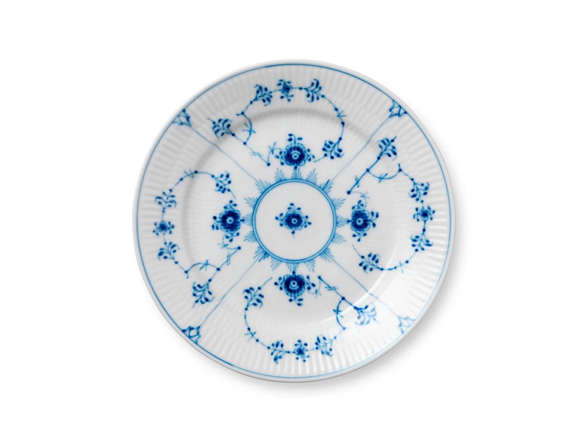Royal Copenhagen Blue Fluted Plain Plate 19 / ロイヤル