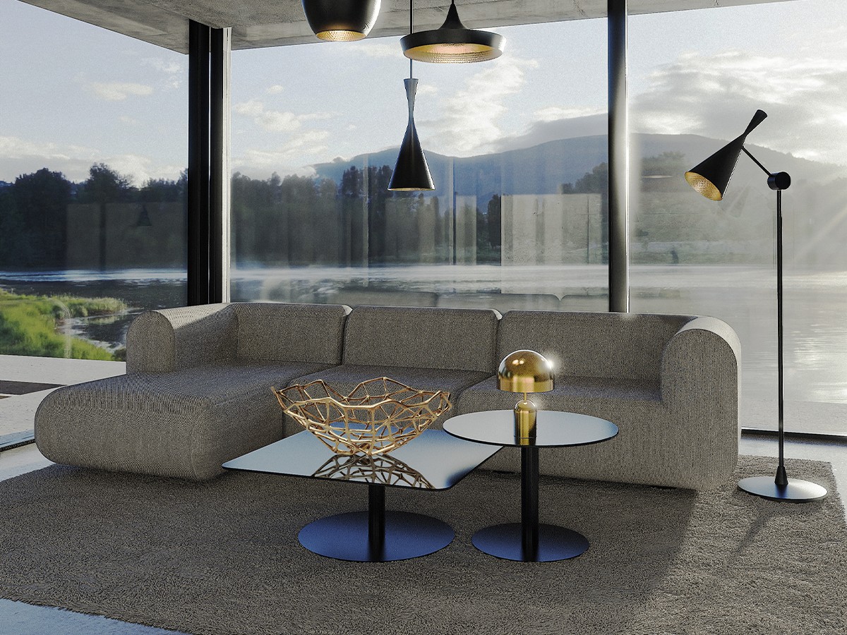 Tom Dixon. Plump Chaise Longue / トム・ディクソン プランプ