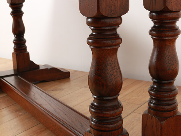 Lloyd's Antiques Reproduction Series Big Oak Dining Table / ロイズ