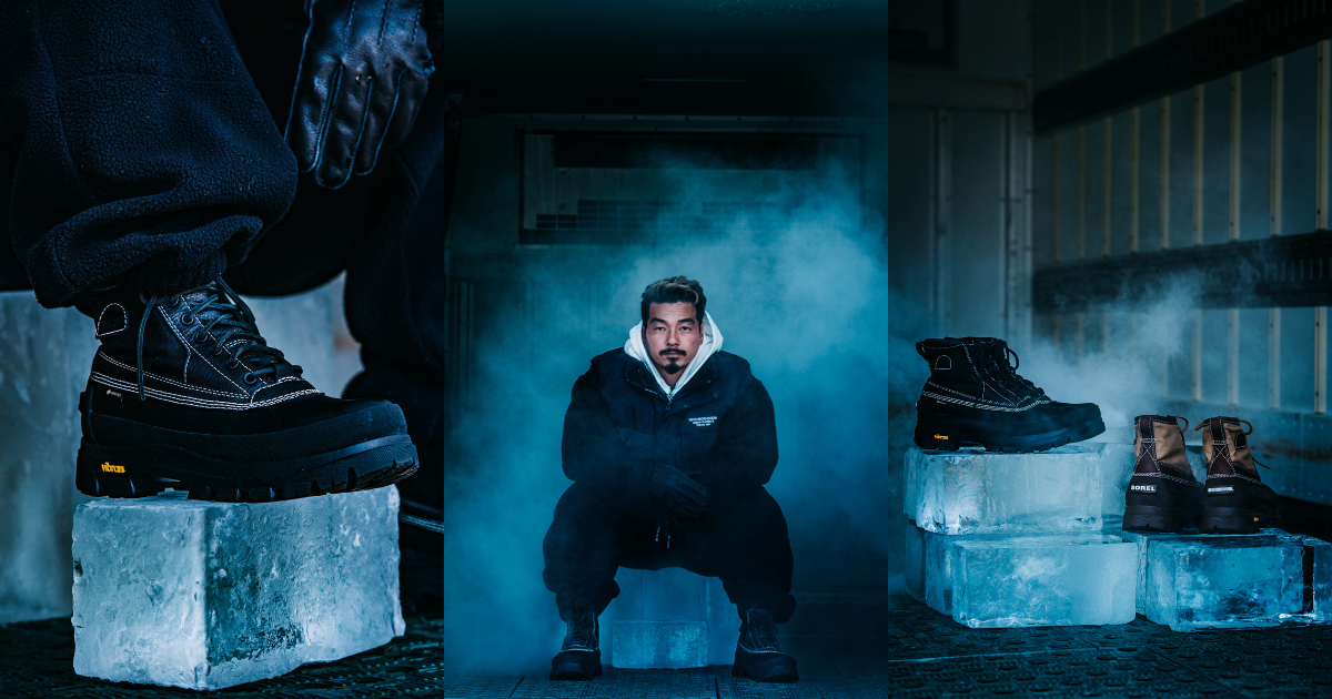 NEIGHBORHOOD × SOREL 初のコラボレーションが実現！ GORE-TEX搭載の