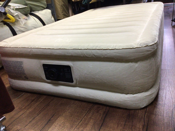 中古A】エアーベッドシングル☆電動ポンプ付／INTEX（インテックス
