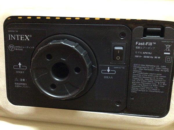 中古A】エアーベッドシングル☆電動ポンプ付／INTEX（インテックス