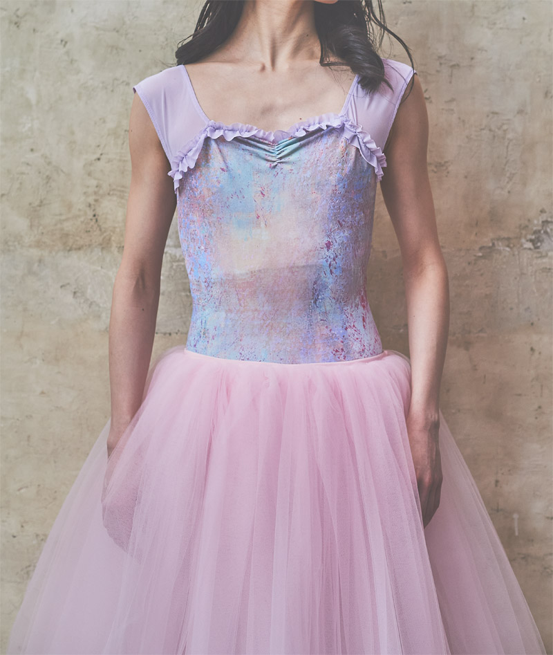 stina / type Q mermaid / aurora-purple