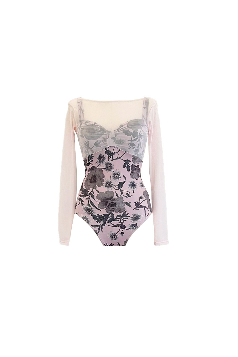 stina / type L long ribbon / old flower pink