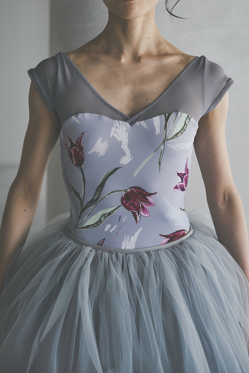 stina / type H half sleeve / Rebel Tulip gray