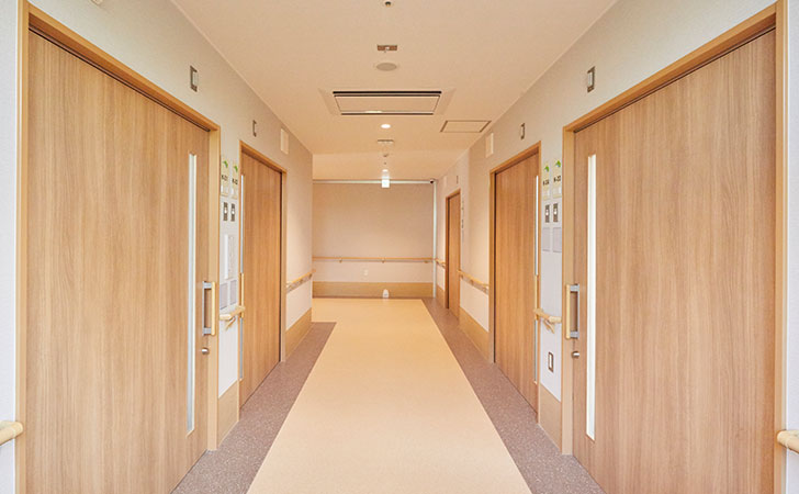 医療支援型グループホーム 博愛 | 納入事例一覧 | 施設用設備・建材