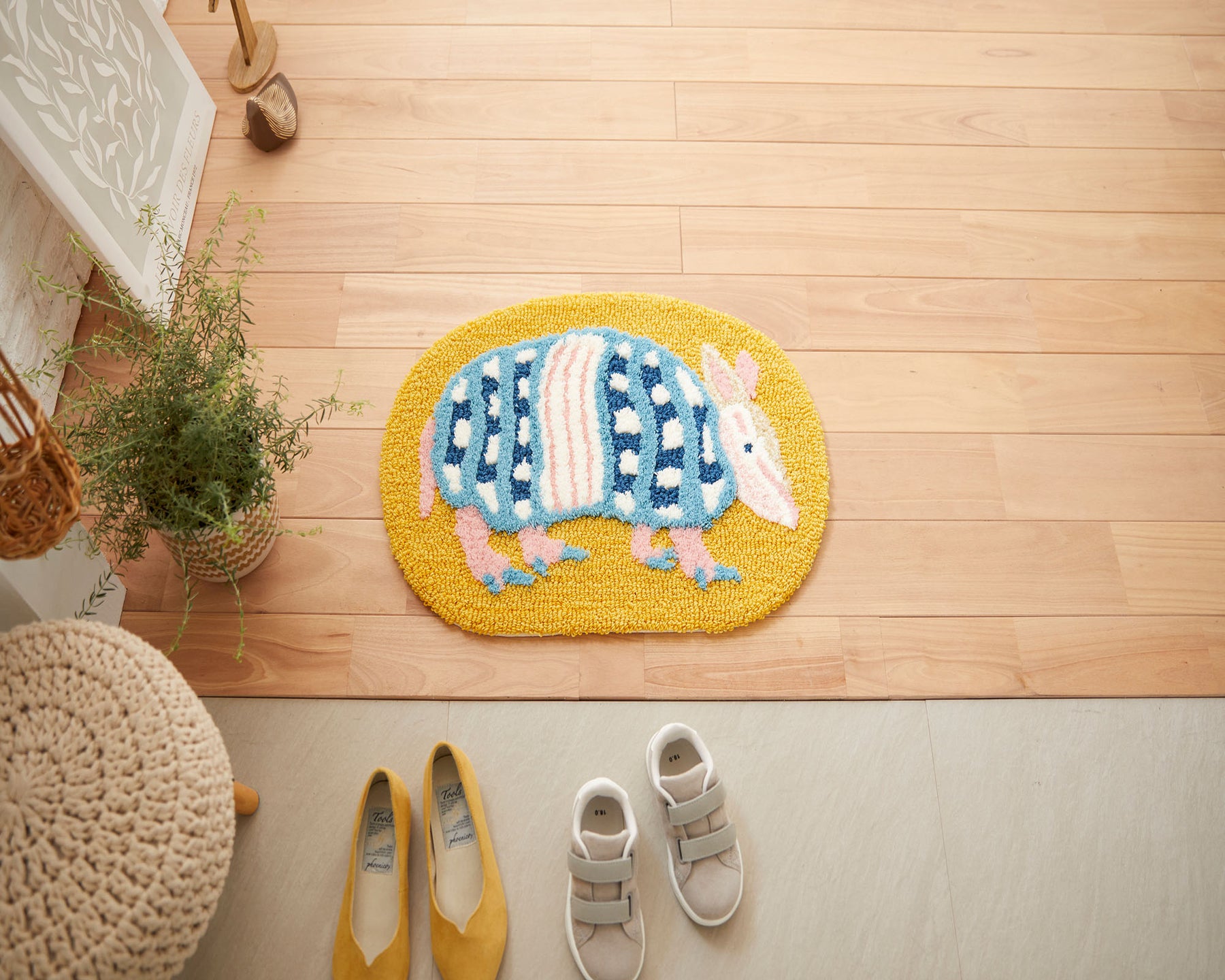 ARUKU ARMADILLO MAT / アルクアルマジロマット (12 イエロー)｜株式