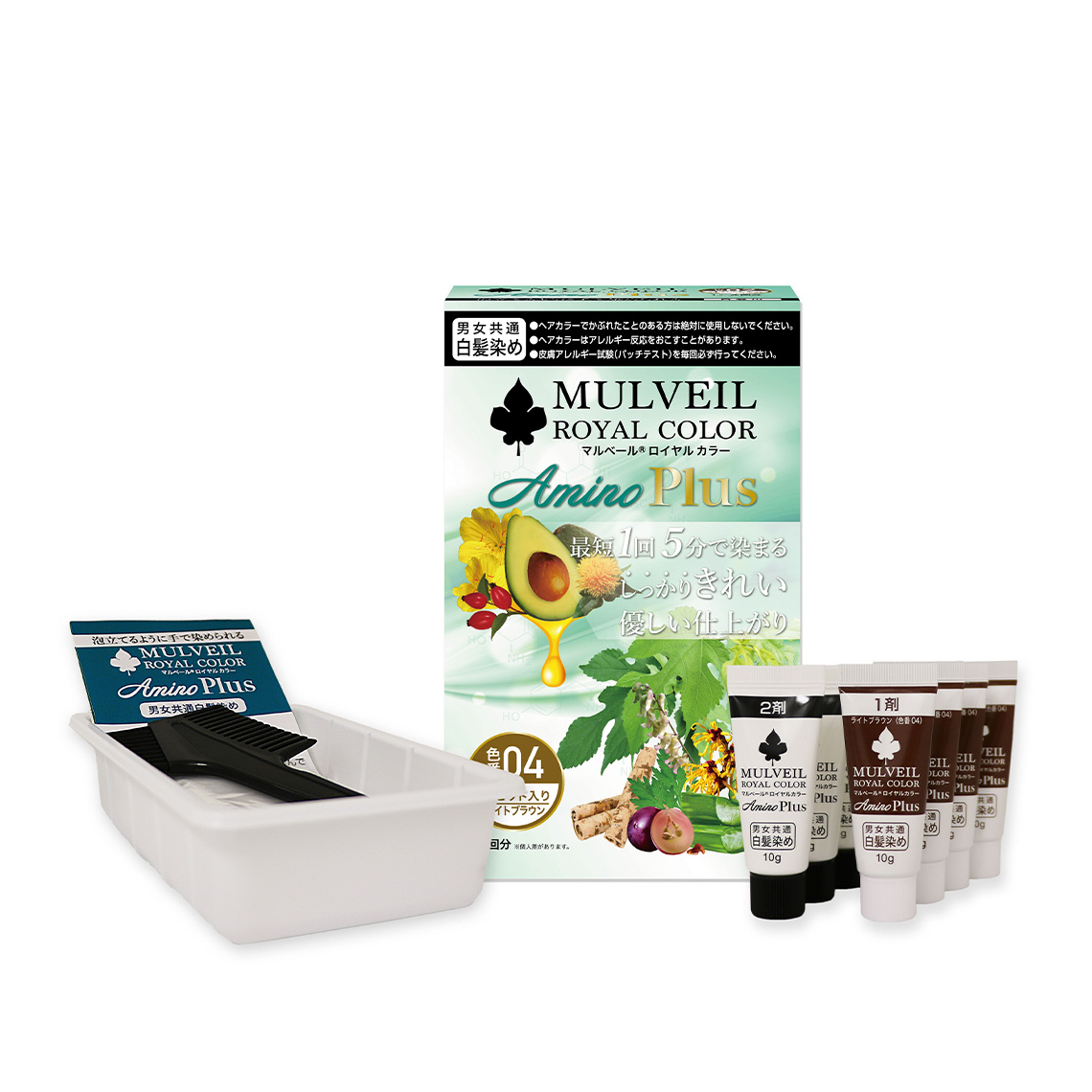 マルベール ロイヤルカラーアミノプラス〈ライトブラウン〉｜美髪成分