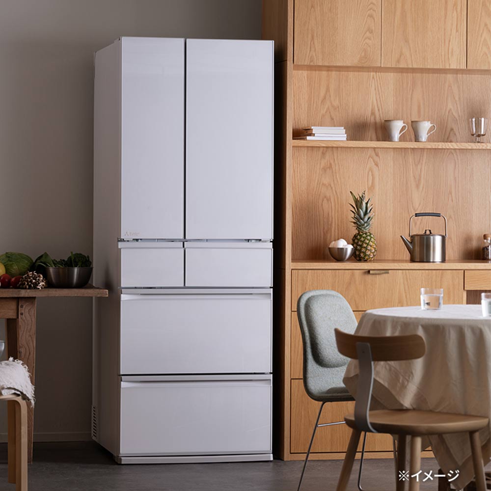 MITSUBISHI MITSUBISHI 485L 6ドア冷蔵庫 野菜室真ん中タイプ MR-MZ49M