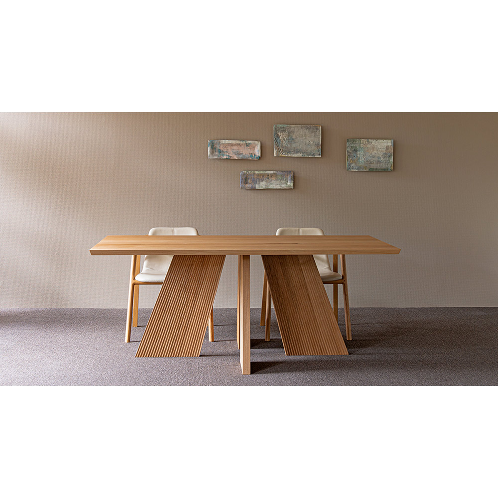 CondeHouse ハカマ ダイニング ソリッドテーブル 180×90