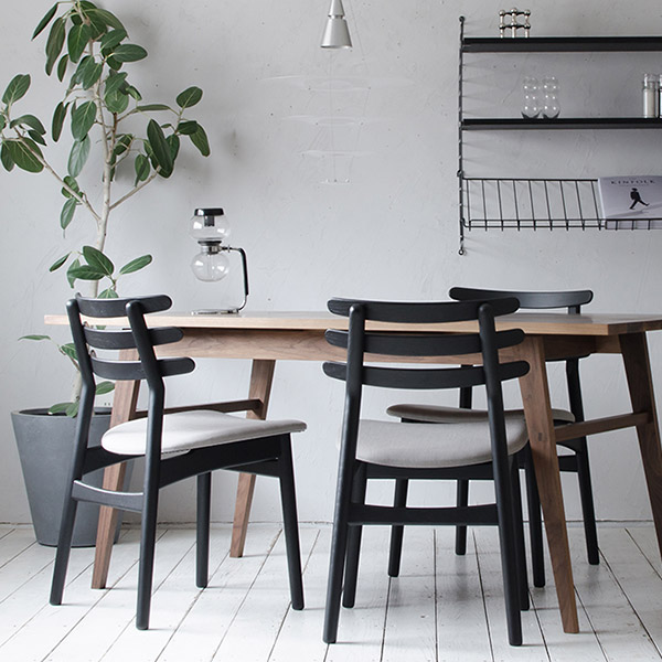 FDB Mobler FDB Mobler J48 Fabric Black / エフディービーモブラー