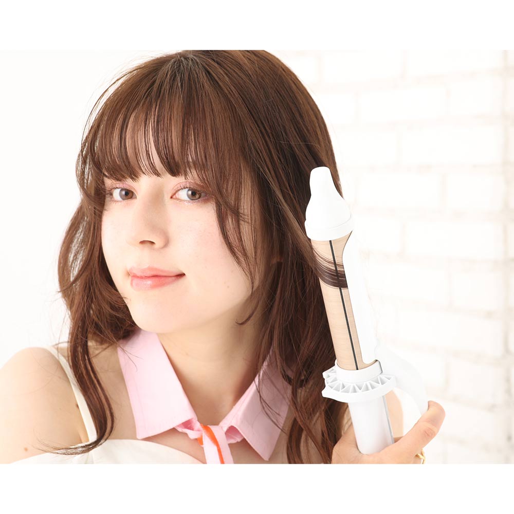 KINUJO KINUJO カールヘアアイロン 32mm パールホワイト KC32N