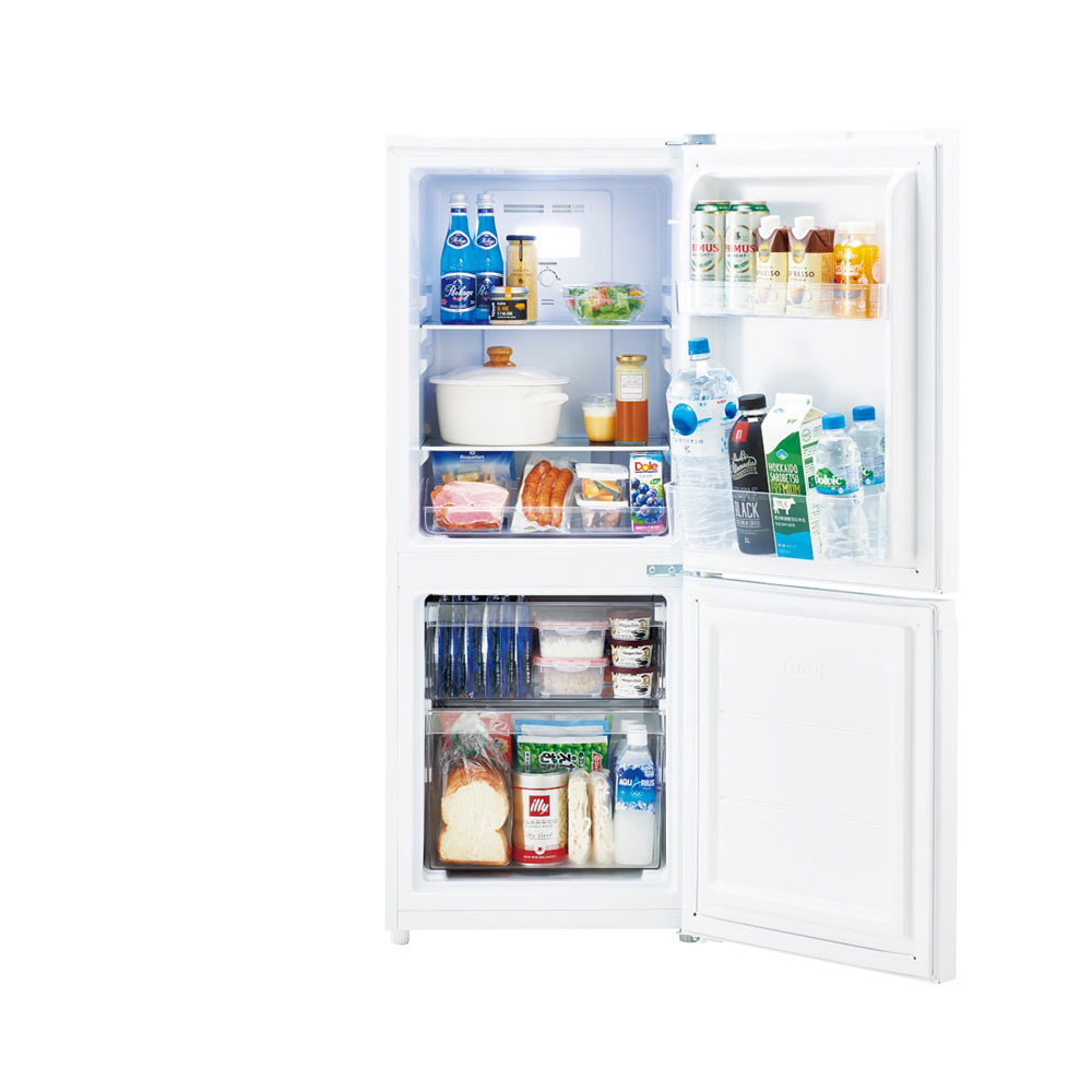Haier Haier 140L 2ドア 冷凍冷蔵庫 JR-NF140P-W ホワイト (右開き