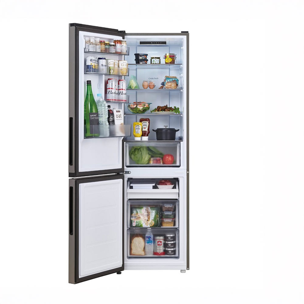 Haier Haier 279L 2ドア冷蔵庫 JR-M28AL-S ステンレスシルバー (左開き