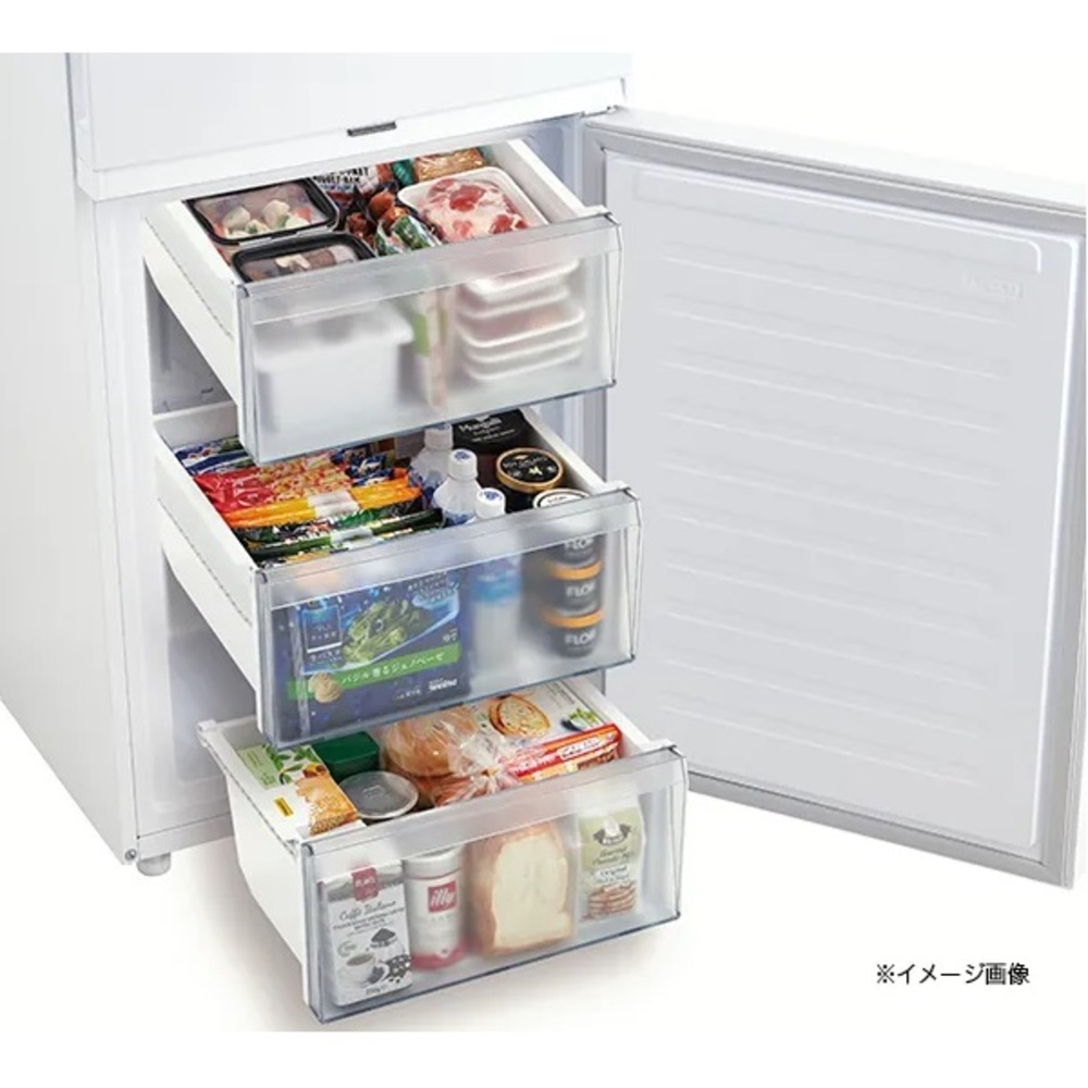 Haier Haier 355L 2ドア冷蔵庫 JR-M36A-W スノーホワイト (右開き