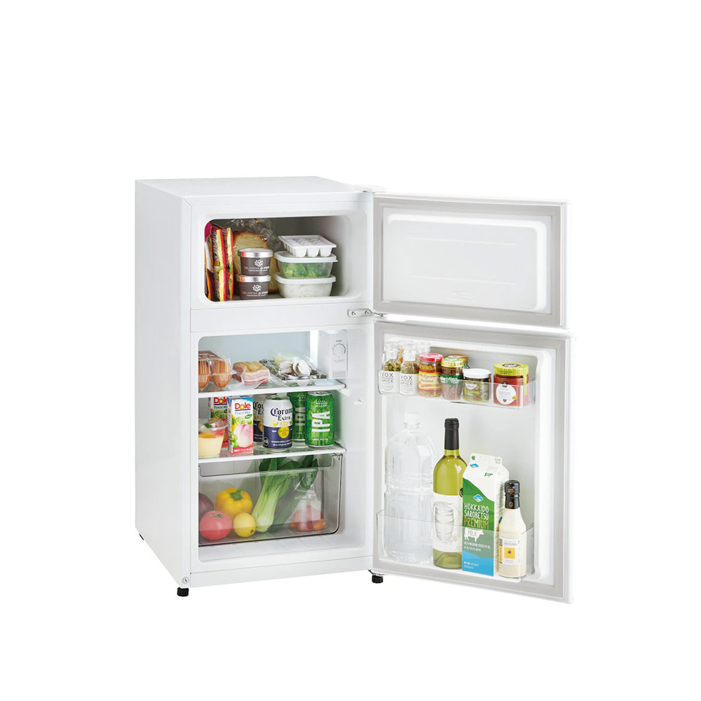 Haier Haier 87L 2ドア 冷凍冷蔵庫 JR-9A-W ホワイト (右開き