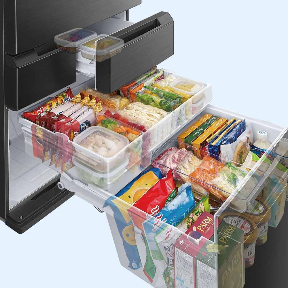 SHARP SHARP 6ドア冷蔵庫 545L ピラーレスフレンチドア SJ-MF55P