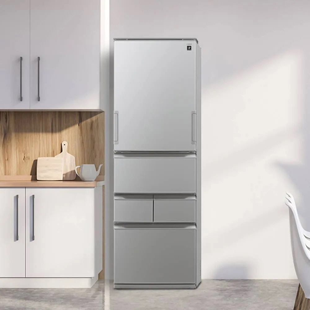 SHARP SHARP 5ドア冷蔵庫 455L どっちもドア SJ-XW46P (両開き