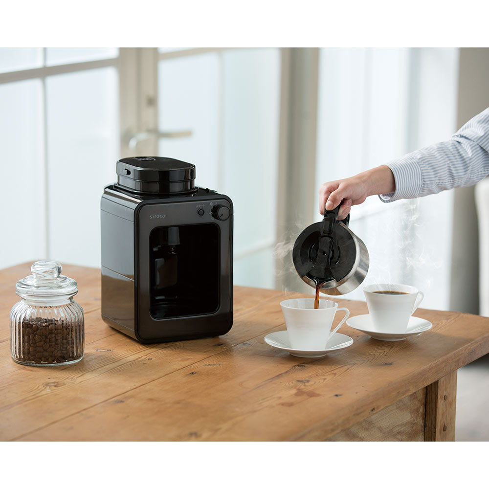siroca siroca 全自動コーヒーメーカー SC-A211S(K) / シロカ | 家具