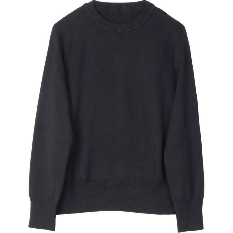 WEB限定/OUTLET】【SL】【秋冬】ウールコットン クルーネック ニット