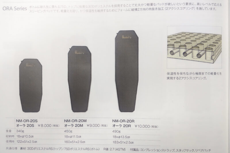 レビュー】マットは120cmあれば十分説～ニーモのオーラで検証～【NEMO